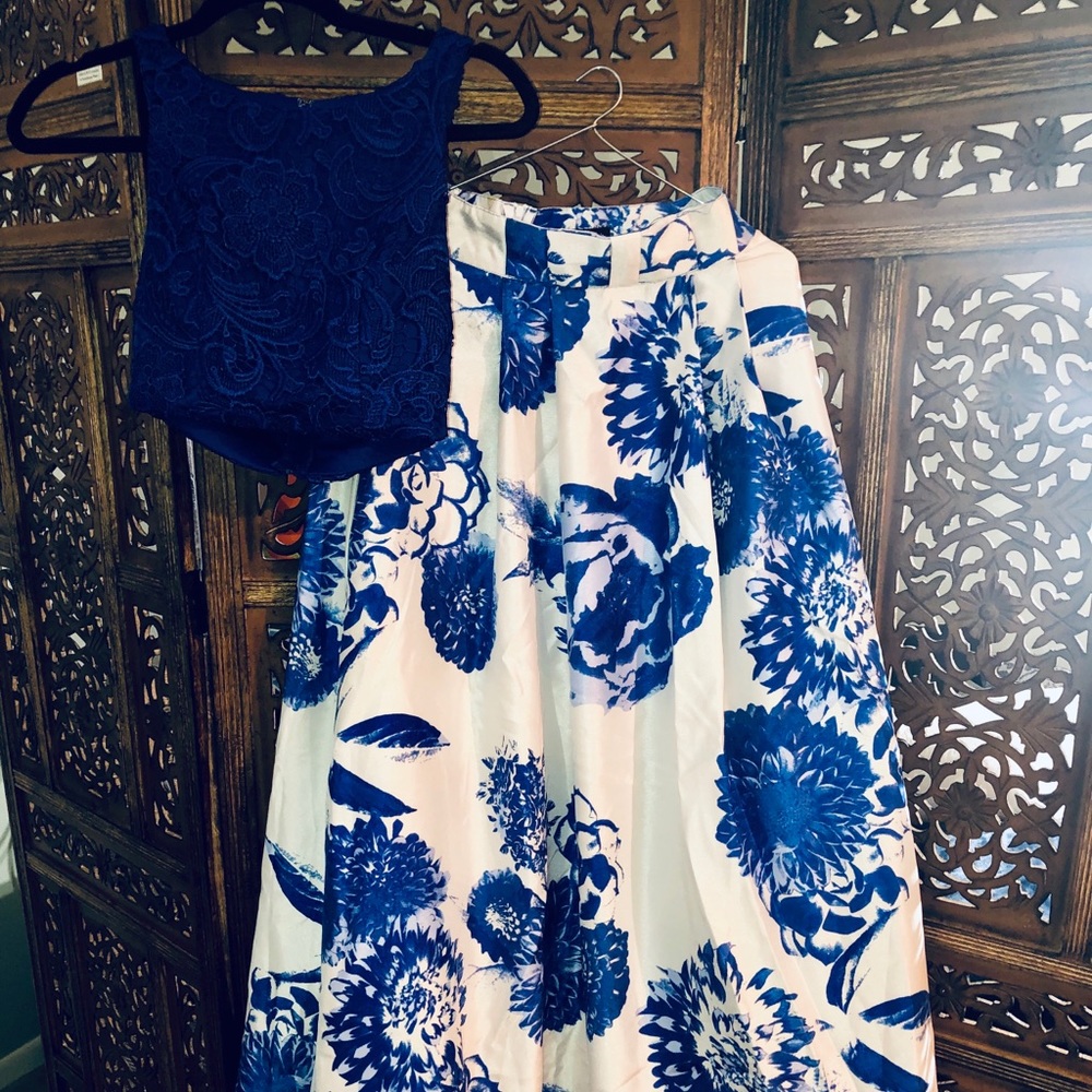 New skirt and blouse top prom homecoming dress xs